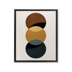 Geometric Harmony III Framed Canvas Print Gallery Image 6