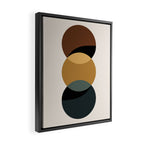 Geometric Harmony III Framed Canvas Print Gallery Image 2