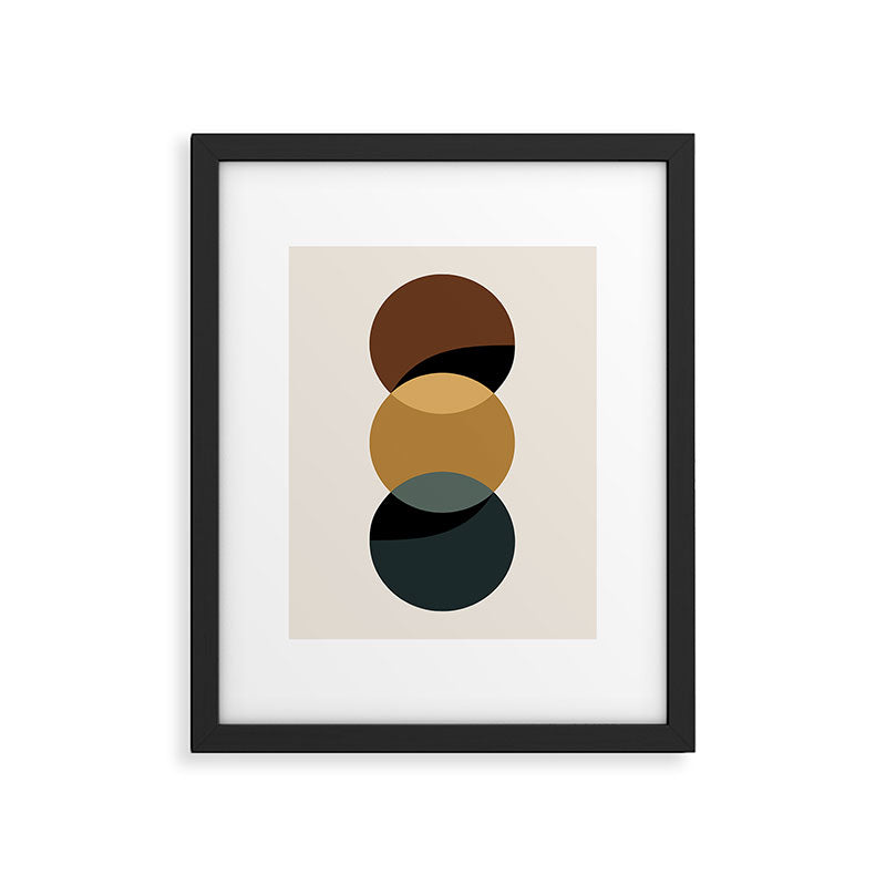 Geometric Harmony III Framed Art Print Gallery Image 5