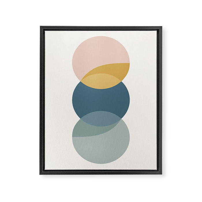 Geometric Harmony IV Framed Canvas Print Gallery Image 1
