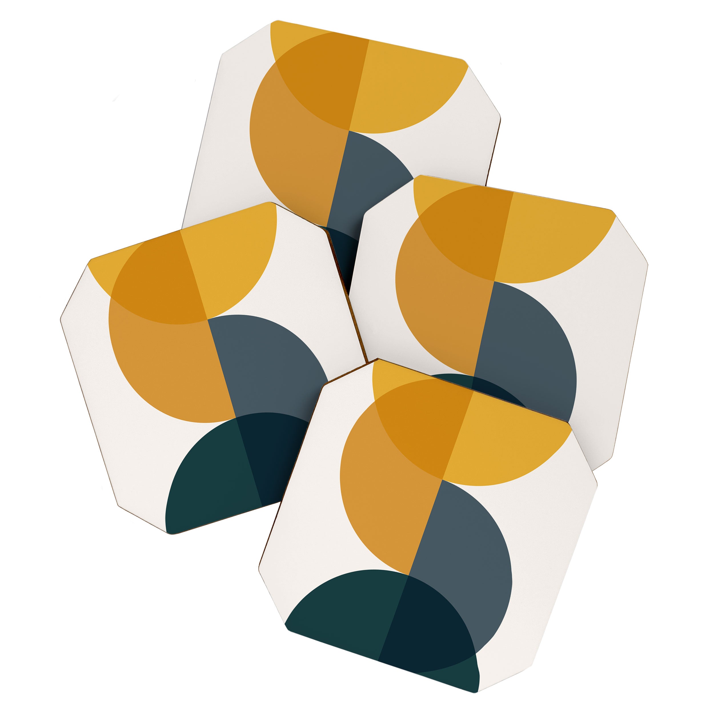 Geometric Harmony IX Coaster Gallery Image 1