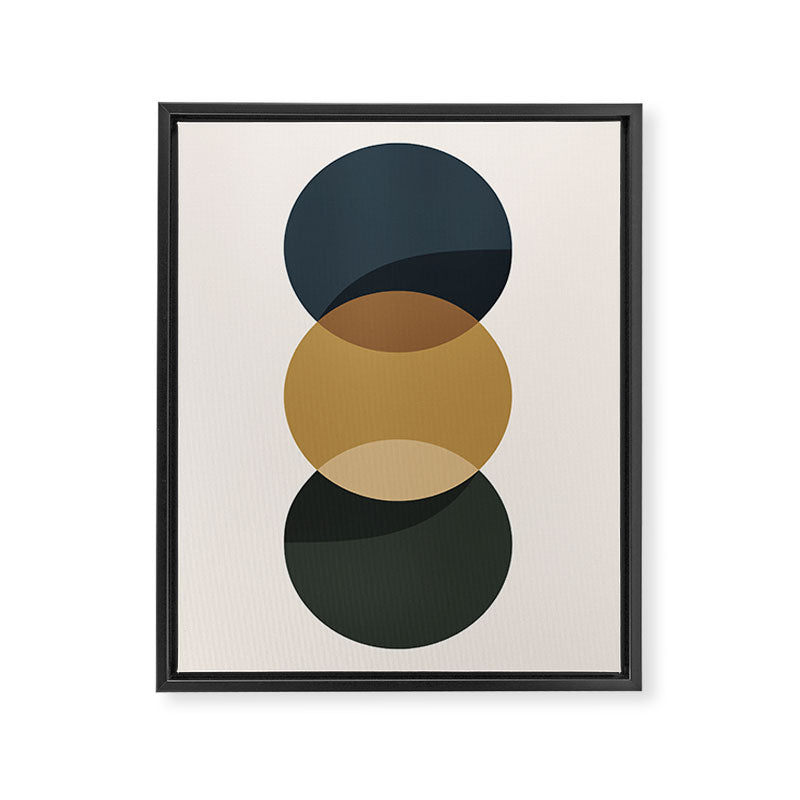 Geometric Harmony V Framed Canvas Print Gallery Image 6