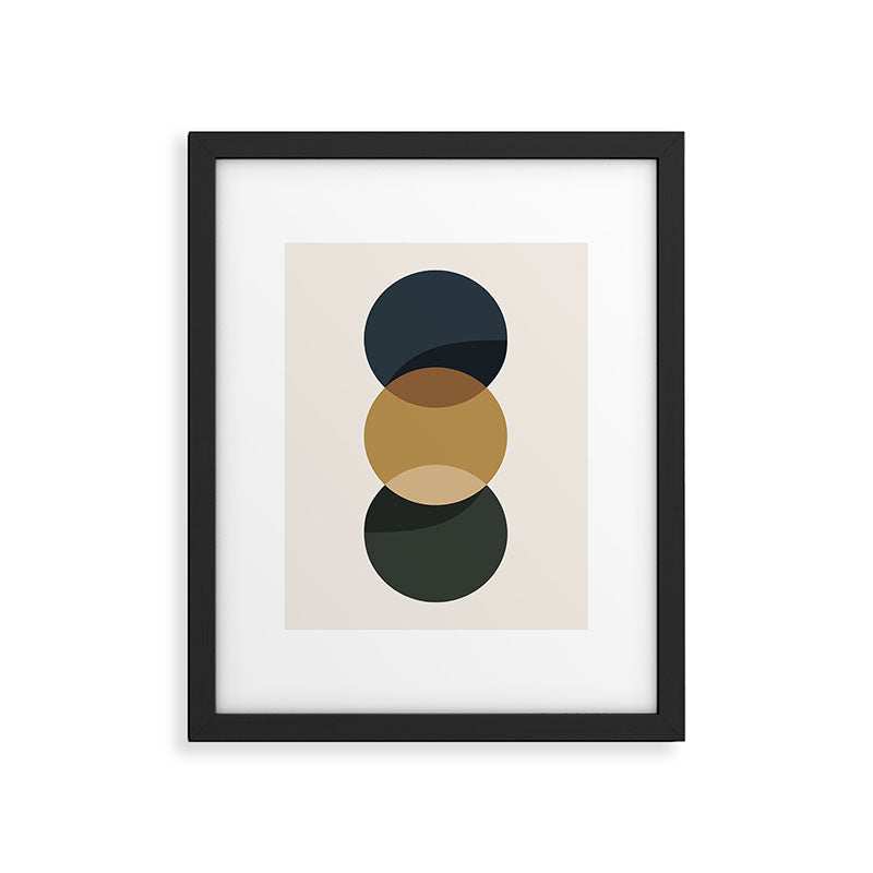 Geometric Harmony V Framed Art Print Gallery Image 5