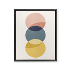 Geometric Harmony XI Framed Canvas Print Gallery Image 6