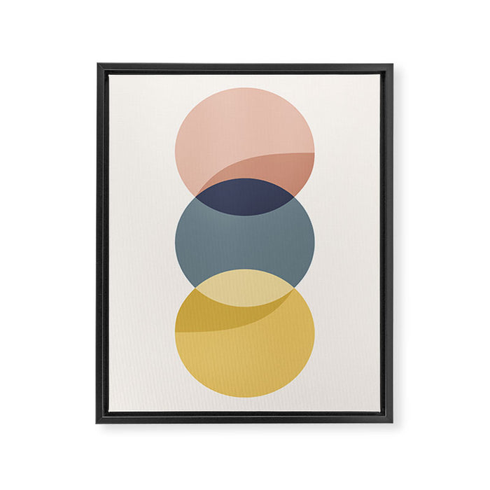 Geometric Harmony XI Framed Canvas Print Gallery Image 1