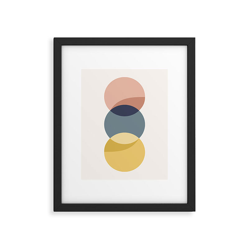 Geometric Harmony XI Framed Art Print Gallery Image 4