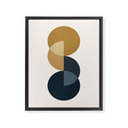 Geometric Harmony XXXIII Framed Canvas Print Gallery Image 6