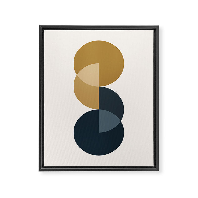 Geometric Harmony XXXIII Framed Canvas Print Gallery Image 6