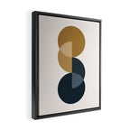 Geometric Harmony XXXIII Framed Canvas Print Gallery Image 2