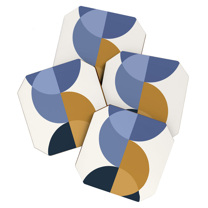 Geometric Harmony XXXV Coaster Gallery Image 1