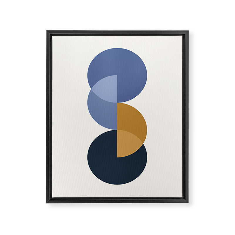 Geometric Harmony XXXV Framed Canvas Print Gallery Image 6