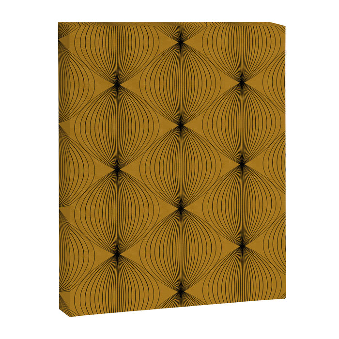 Geometric Orb Pattern V Canvas Print Gallery Image 1