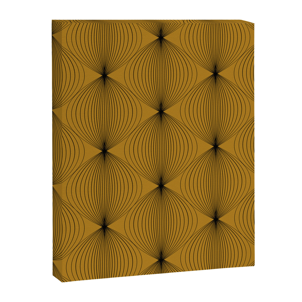 Geometric Orb Pattern V Canvas Print Gallery Image 8