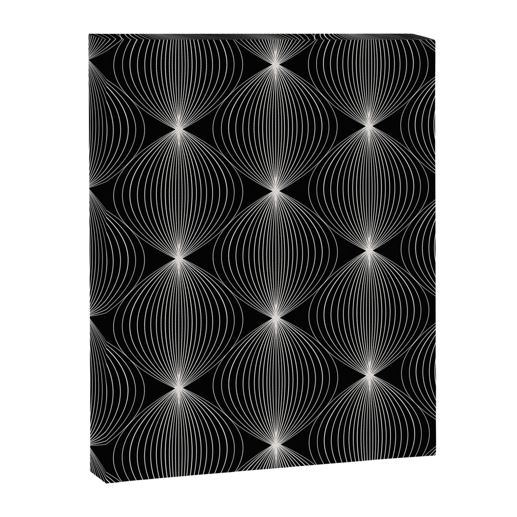 Geometric Orb Pattern XII Canvas Print Gallery Image 8
