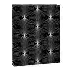Geometric Orb Pattern XII Canvas Print Gallery Image 8