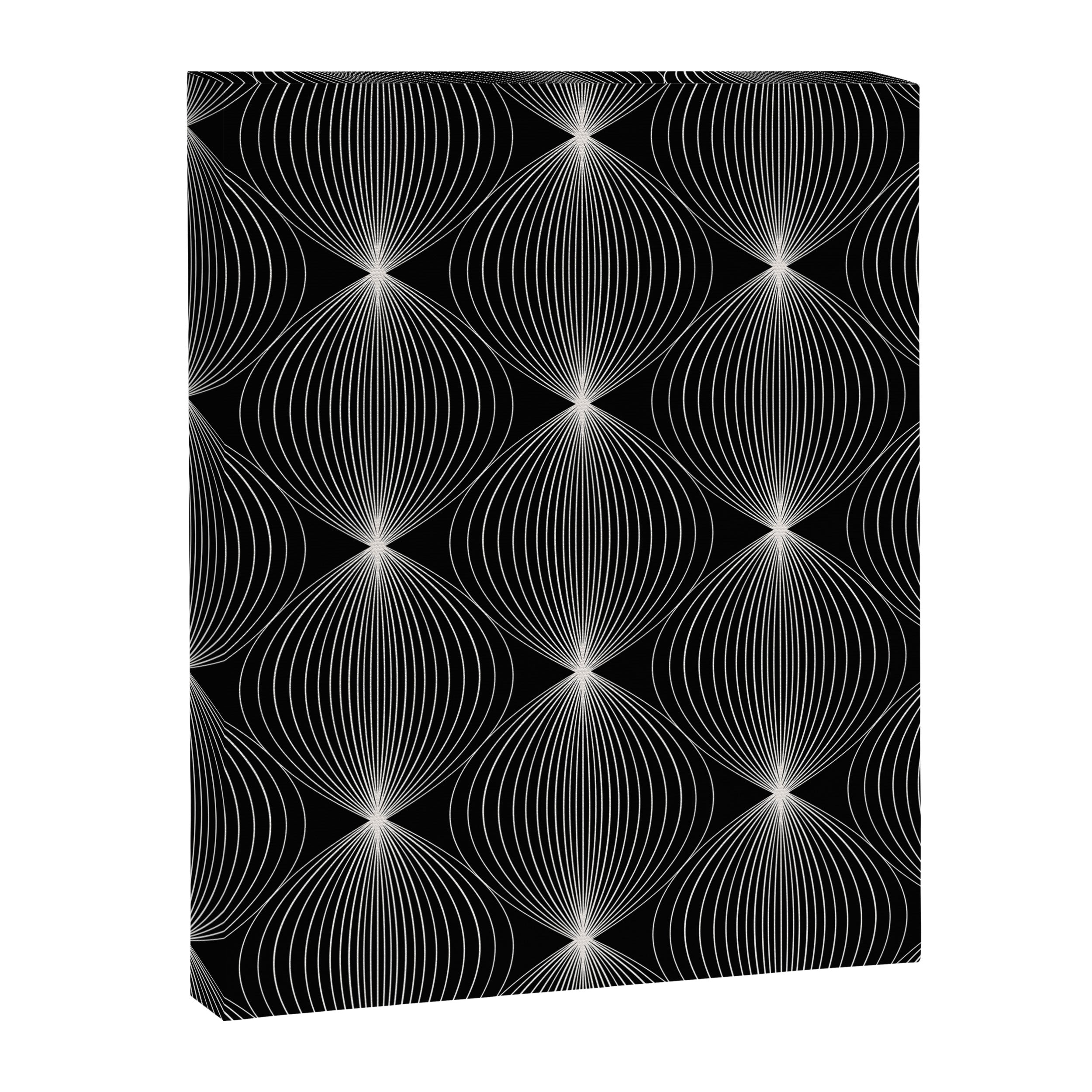 Geometric Orb Pattern XII Canvas Print Gallery Image 8