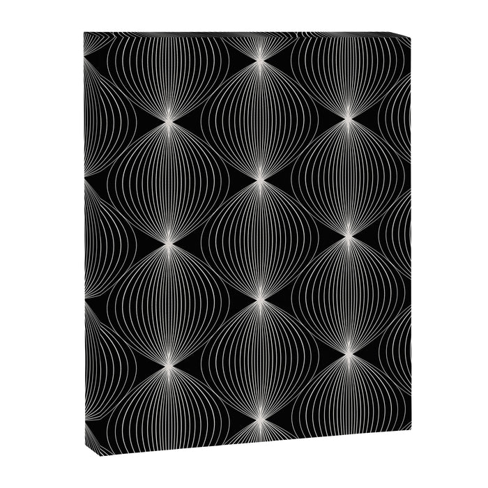 Geometric Orb Pattern XII Canvas Print Gallery Image 1