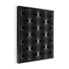 Geometric Orb Pattern XII Framed Canvas Print Gallery Image 2