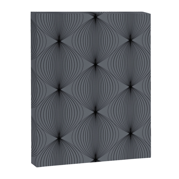 Geometric Orb Pattern XVIII Canvas Print Gallery Image 1