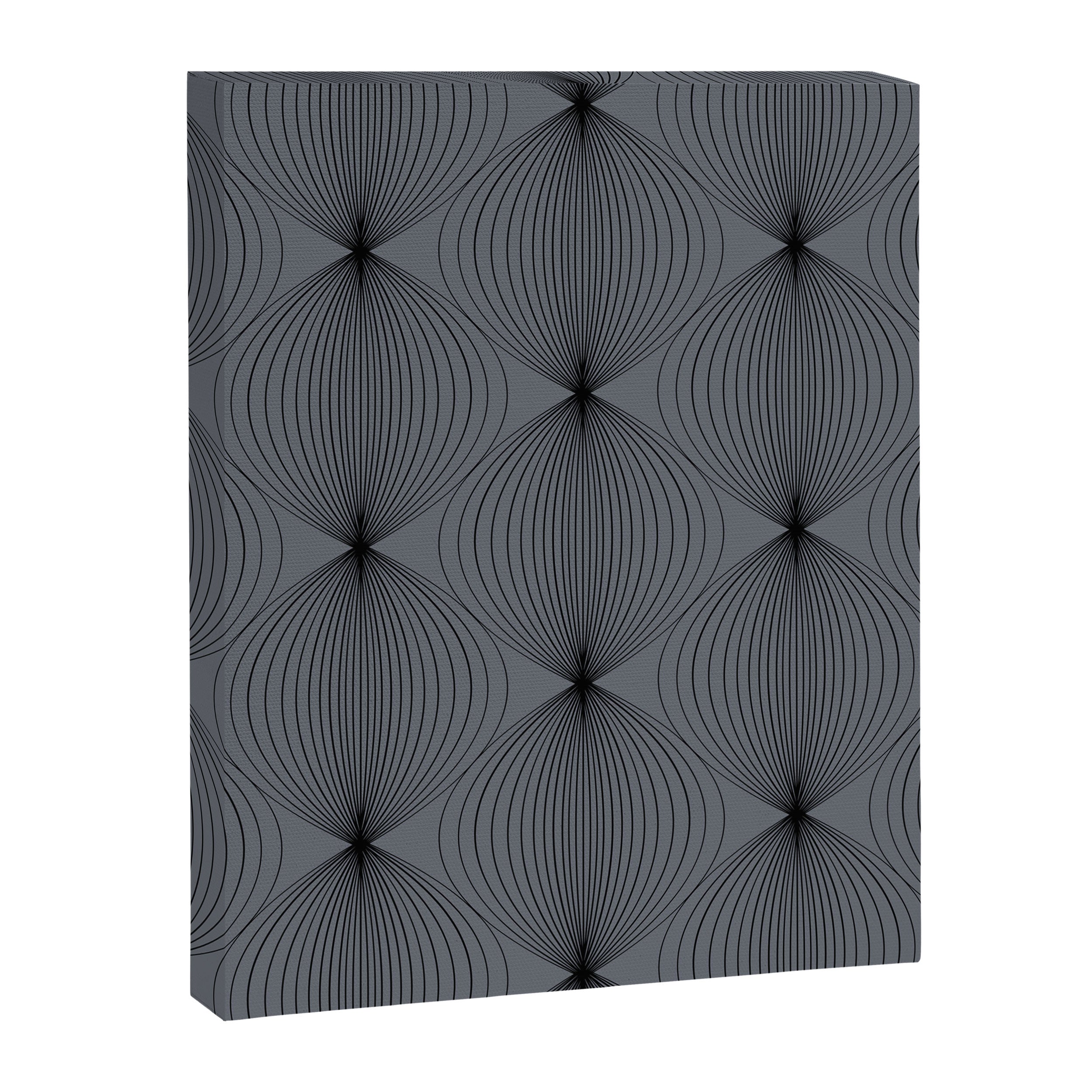 Geometric Orb Pattern XVIII Canvas Print Gallery Image 8