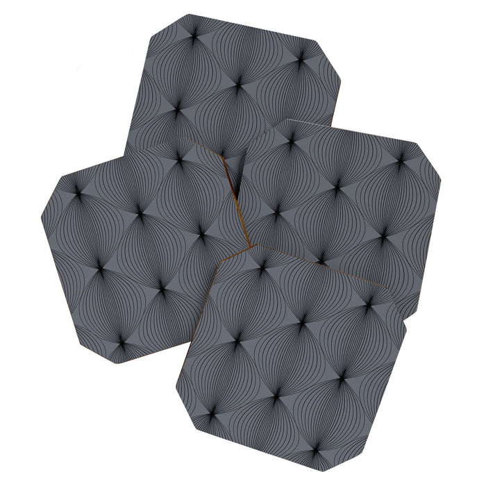 Geometric Orb Pattern XVIII Coaster Gallery Image 1