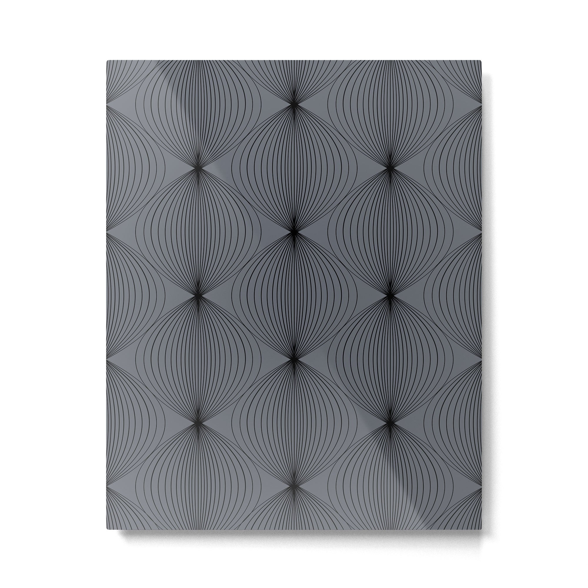 Geometric Orb Pattern XVIII Metal Print Gallery Image 6