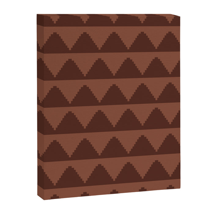 Geometric Pyramid Pattern XXXVIII Canvas Print Gallery Image 1