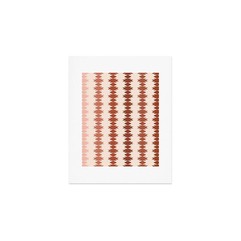 Geometric Southwestern Pattern XIX Art Print Gallery Image 1