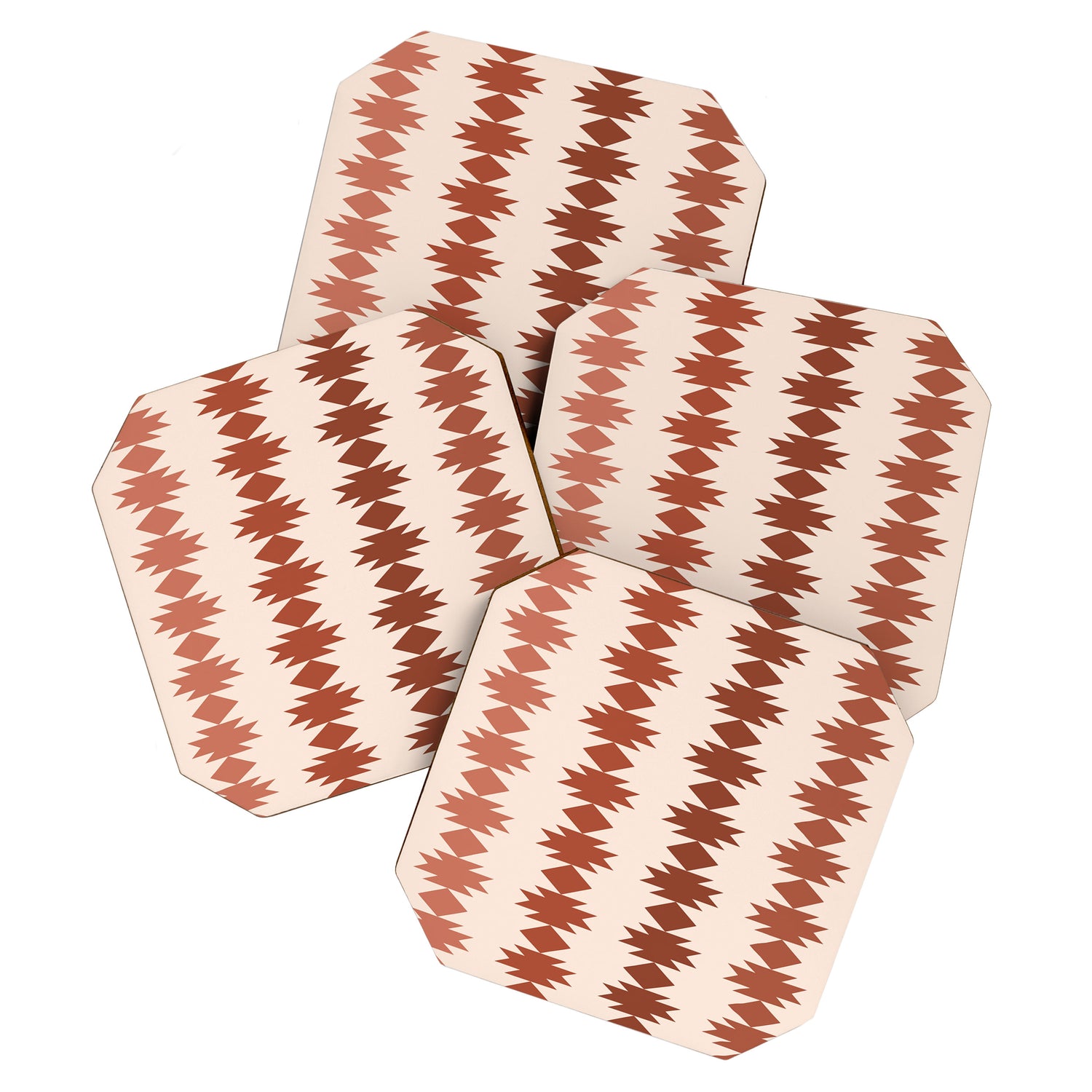 Geometric Southwestern Pattern XIX Coaster Gallery Image 1