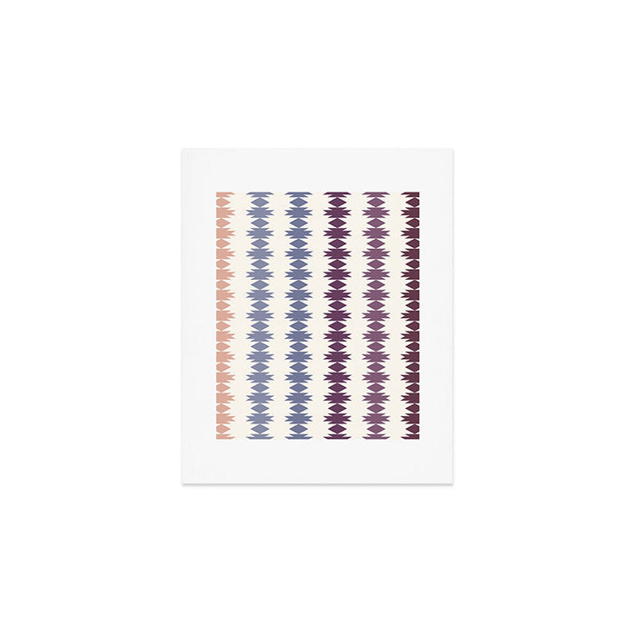 Geometric Southwestern Pattern XIII Art Print Gallery Image 1