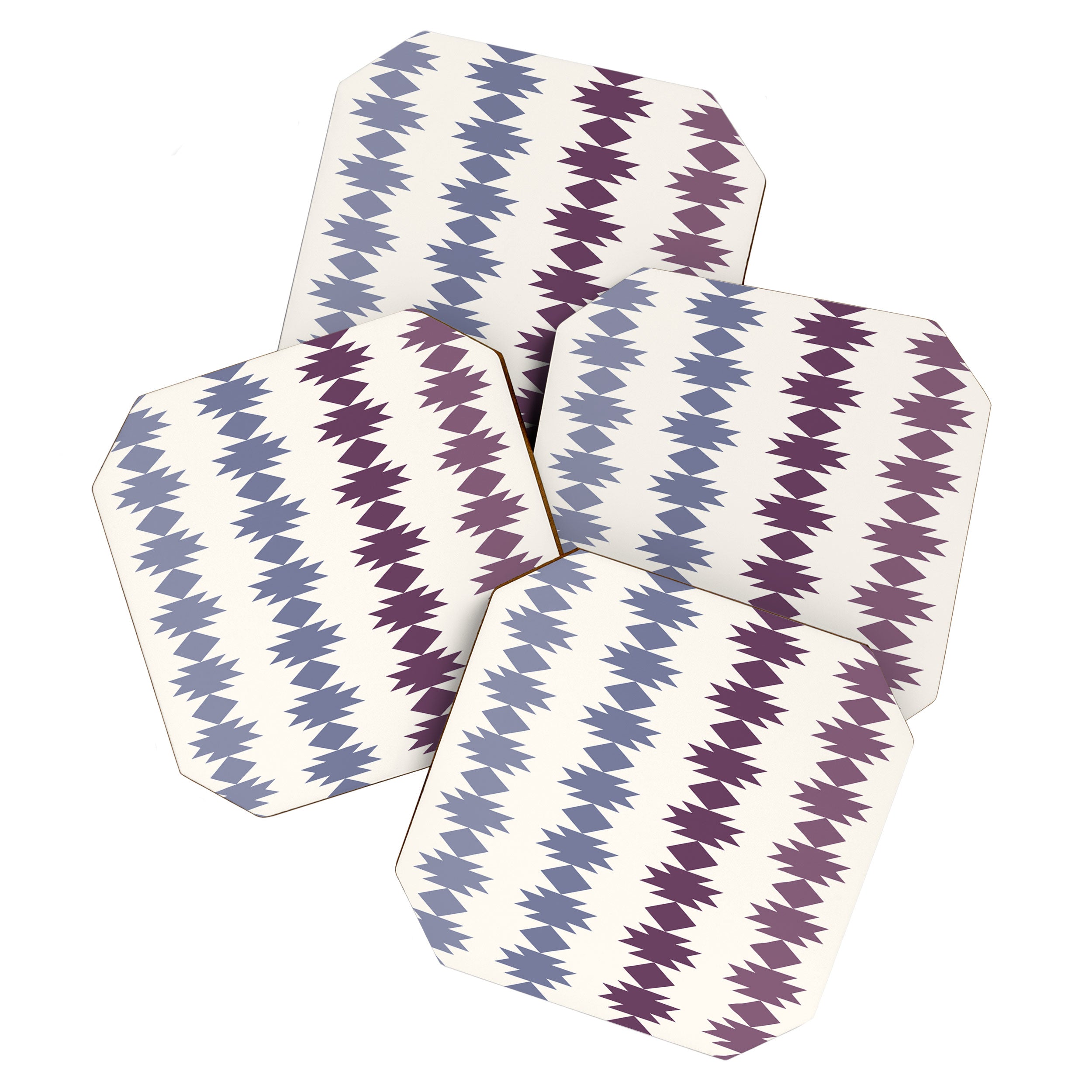 Geometric Southwestern Pattern XIII Coaster Gallery Image 1
