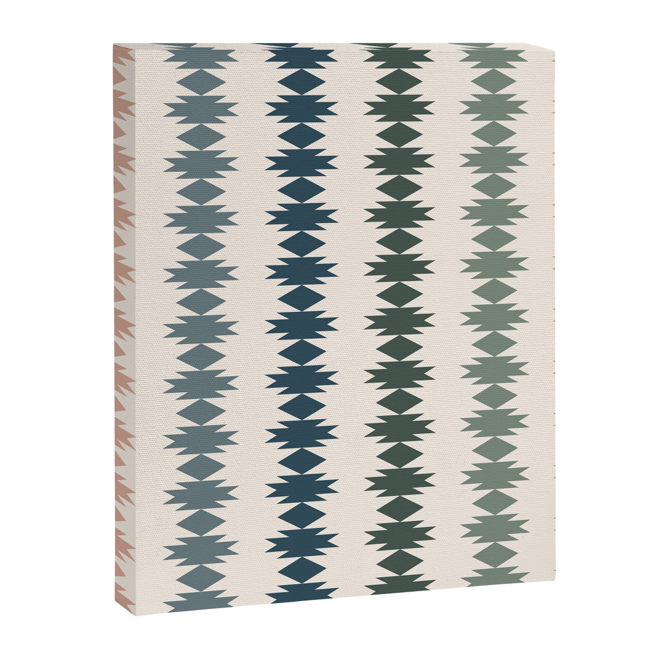 Geometric Southwestern Pattern XLI Canvas Print Gallery Image 8