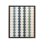 Geometric Southwestern Pattern XLI Framed Canvas Print Gallery Image 8
