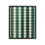 Geometric Southwestern Pattern XXXI Framed Canvas Print Gallery Image 8