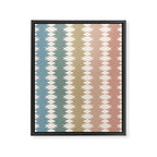 Geometric Southwestern Pattern XXXV Framed Canvas Print Gallery Image 8