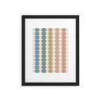 Geometric Southwestern Pattern XXXV Framed Art Print Gallery Image 6