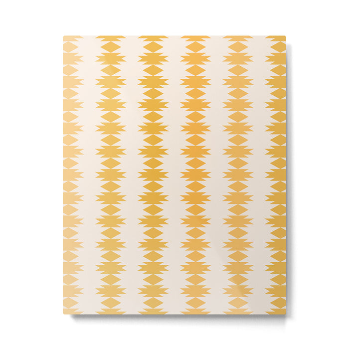Geometric Southwestern Pattern XXXVI Metal Print Gallery Image 1