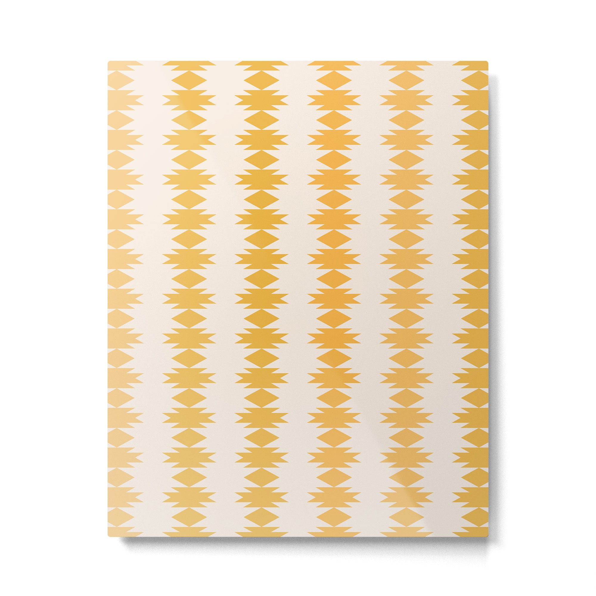 Geometric Southwestern Pattern XXXVI Metal Print Gallery Image 6