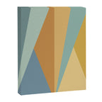 Geometric Triangles XIII Retro Summer Canvas Print Gallery Image 6