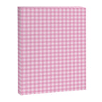 Gingham Plaid Pattern - Pastel Pink Canvas Print Gallery Image 8