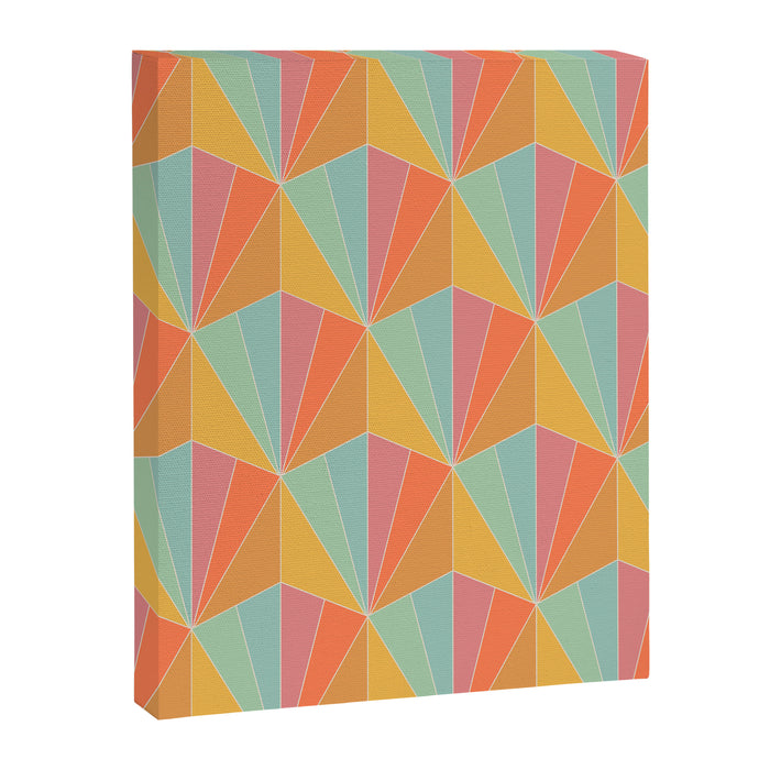 Gisela Color Block Pattern II Canvas Print Gallery Image 1