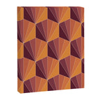 Gisela Color Block Pattern X Canvas Print Gallery Image 8