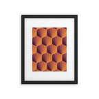 Gisela Color Block Pattern X Framed Art Print Gallery Image 6