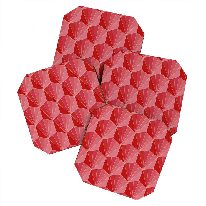 Gisela Color Block Pattern XII Coaster Gallery Image 1