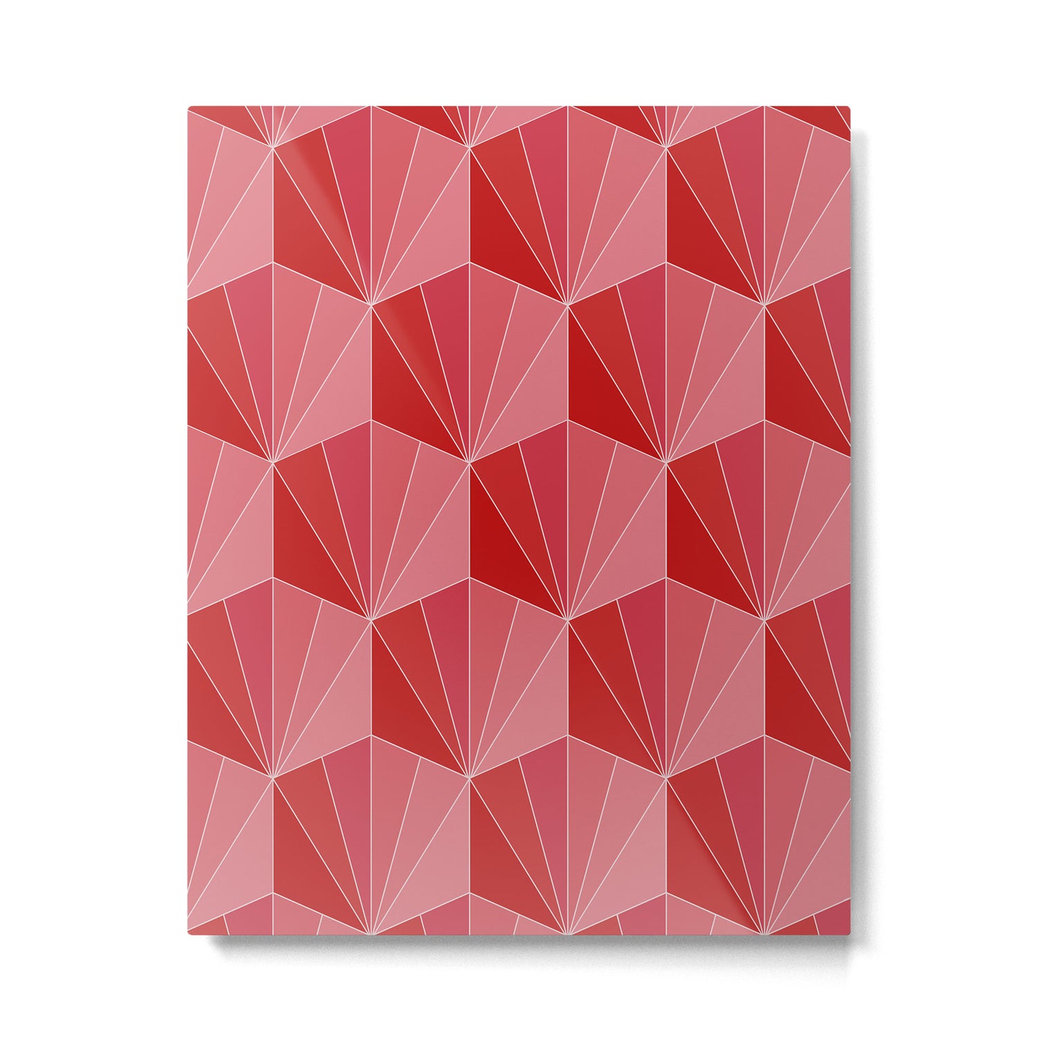 Gisela Color Block Pattern XII Metal Print Gallery Image 6