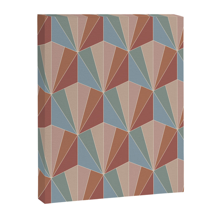 Gisela Color Block Pattern XV Canvas Print Gallery Image 1