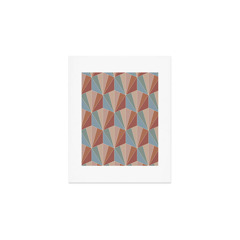 Gisela Color Block Pattern XV Art Print Gallery Image 1