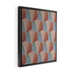 Gisela Color Block Pattern XV Framed Canvas Print Gallery Image 2