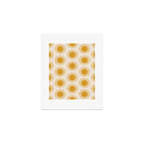 Boho Summer Sun Pattern I Golden Art Print Gallery Image 1