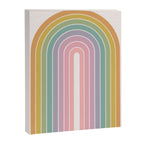 Gradient Arch XXI Tropical Mid Century Modern Rainbow Canvas Print Gallery Image 8